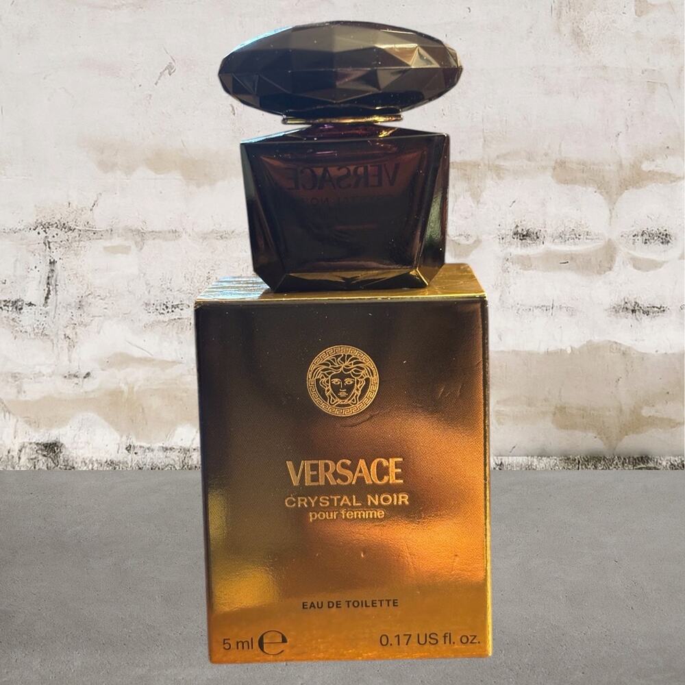 Versace Crystal Noir Dabber NIB